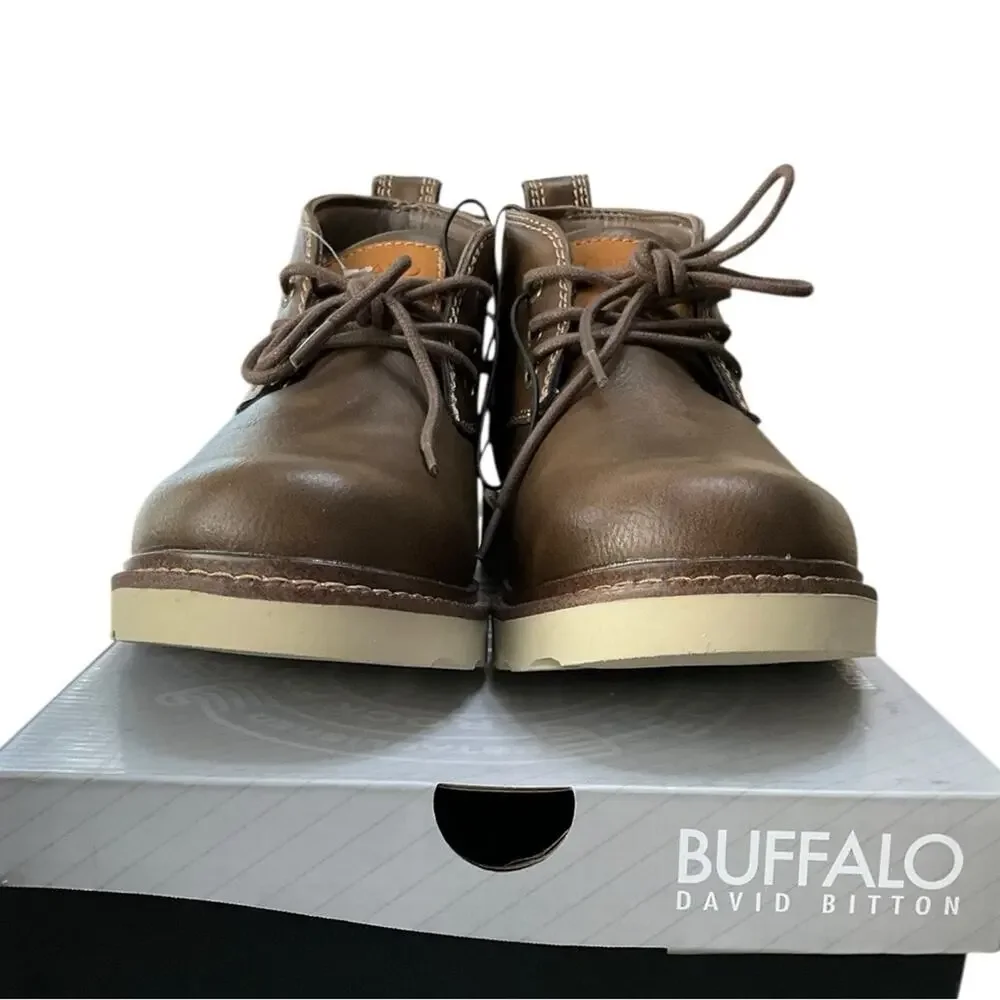 Buffalo David Bitton Men's Brown Chukka Boots Size 9 NEW NIB